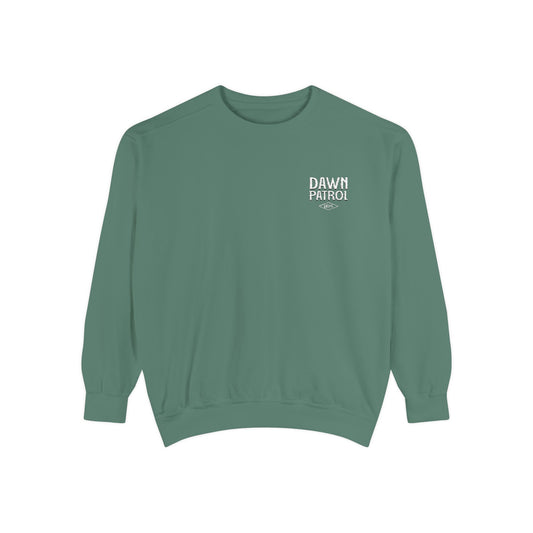 Dawn Patrol Embroidered Crew Neck